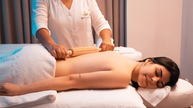 Ilustrasi perawatan spa