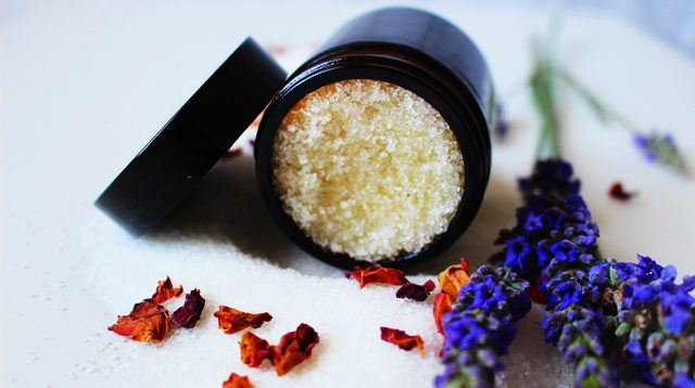 Ilustrasi body scrub