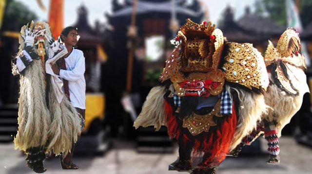 Tari Barong dan Keris