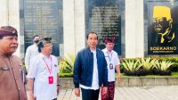 President Jokowi di RTH Taman Bung Karno
