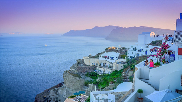 Kawasan wisata Santorini