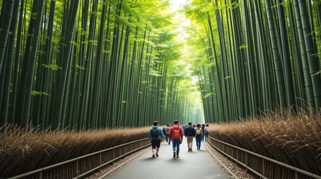 Hutan bambu Arashiyama