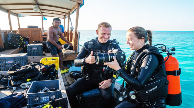Persiapan diving